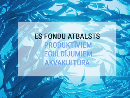 Atbalsts produktīviem ieguldījumiem akvakultūrā