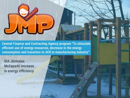 SIA Jūrmalas Mežaparki increase energy effiency